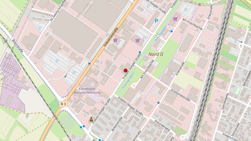 Anfahrtskarte Tierschutzverein Bühl